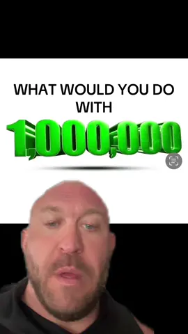You wake up tomorrow with $1,000,000 in your bank account, but you can’t spend a single dollar on yourself. What do you do with it? #greenscreen #ryback #hungry #feedmemore #money 