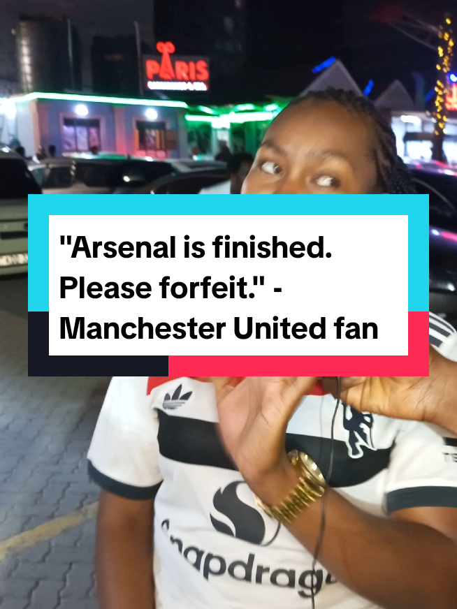 Lady Manchester United fan warns Arsenal fan Liverpool 2-2 Manchester United  #Liverpool #Manchesterunited #fyp #kenyantiktok🇰🇪 #jamsportstv #fanreactions 