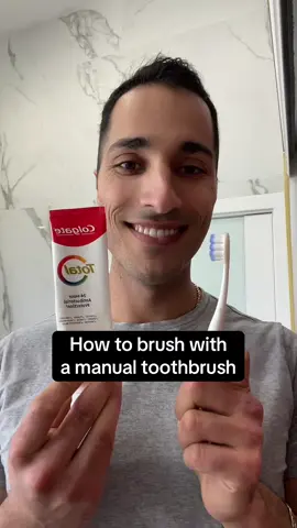 Lets start out 2025 with proper brushing technique from a general dentist. If you can only use a manual toothbrush, follow these steps on brushing your teeth. #howtobrushyourteeth #dentist #dentistoftiktok  #creatorsearchinsights 
