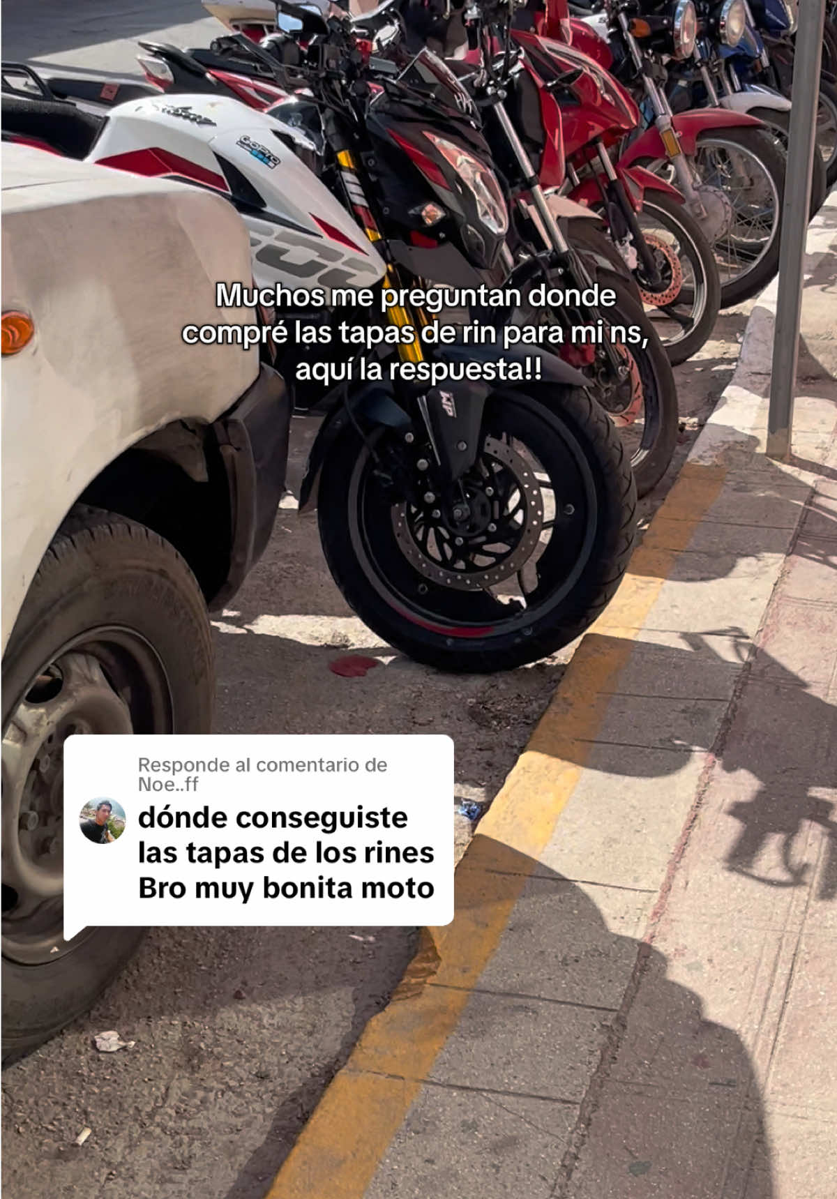 Respuesta a @Noe..ff  donde compré las tapas de rin de mi ns?? #paratiiiiiiiiiiiiiiiiiiiiiiiiiiiiiii #fyp #viral_video #ns #ns200 #pulsar #motos #rin #tapasderin #prodisc #modificadas🔥🔝🏍 #mercadolibre 