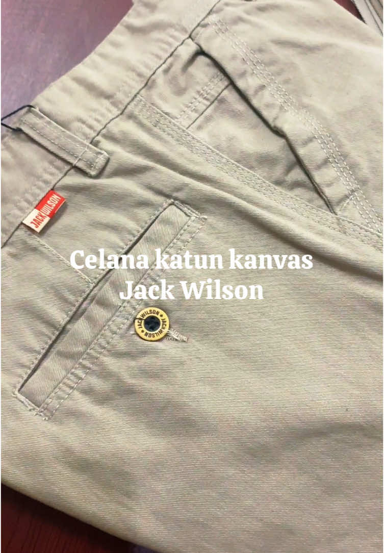 Celana katun kanvas jackwilson banyak varian warna gaes, size mulai dari 28-39 masih ada promo checkout di keranjang kuning sekarang juga ‼️ #celanaleguler #fypシ゚viral #celanapanjang #belilokal #celanastandarpria 