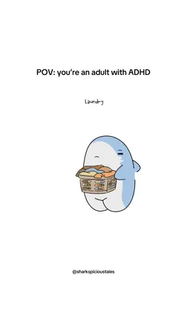 Be real. How quick do you put it away?!?!? 👀  audio: @ItsAliceElla #laundrysong #laundryday #adhd #shark #sharky #chibiart #animationmeme #laundryhack #songparody #parodysong #funnymemes #wholesomemoments #relatablememes #memesespañol 
