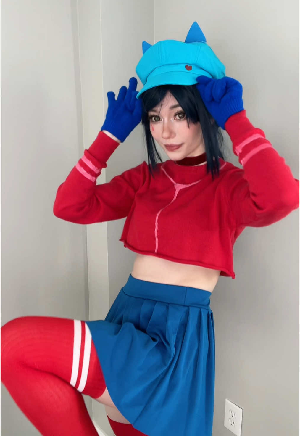 Sleepy Mita has had enough 😭 #cosplay #miside #misidecosplay 