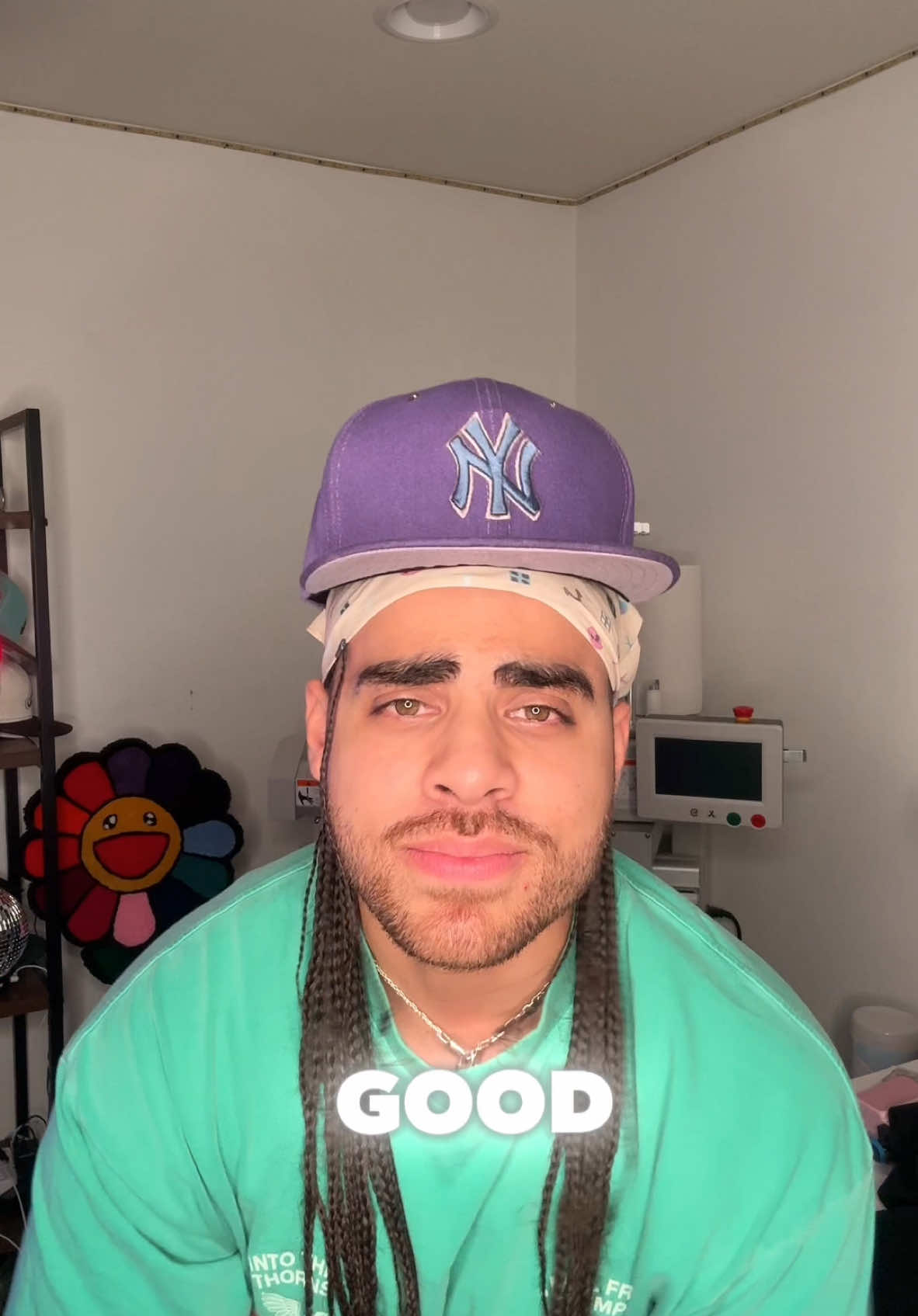 Stitching your comments on this hat👀🧢  #customhat 