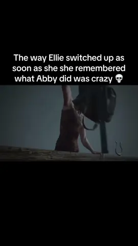 This wouldve been a peak moment if ellie actually finished the job but yea yea I get the whole story of revenge thing ig 😒 #fyp #thelastofus2 #elliewilliams #ellievsabby #videogames  #trending #viral 
