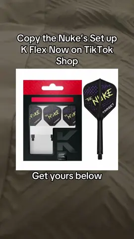 These moulded flights will elevate your darts game, get yours now #lukethenukelittler #darts #kflex #fyp #180 