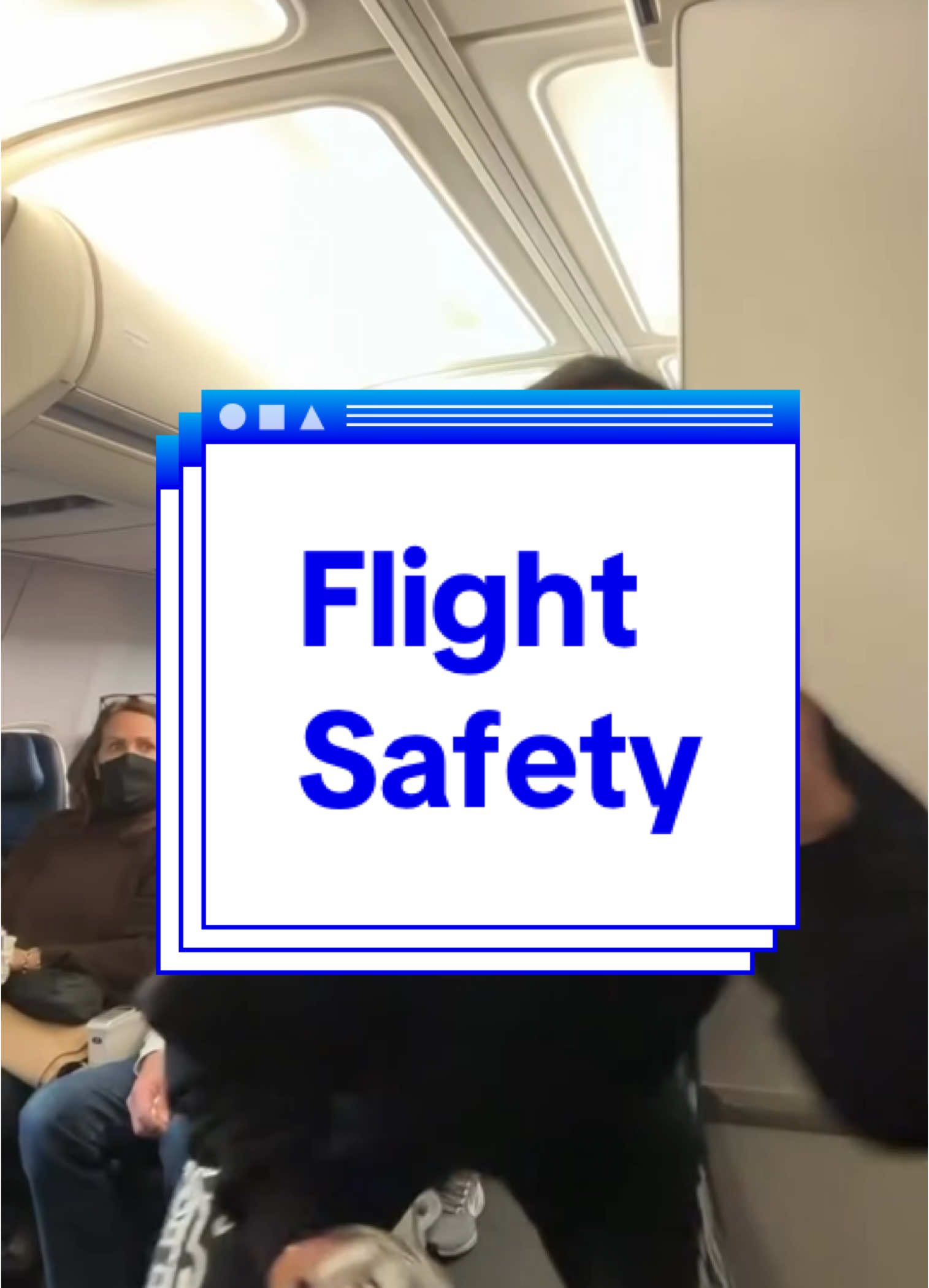 Flight Safety Tutorial #laugh #haha #comedу #jokes #viral 