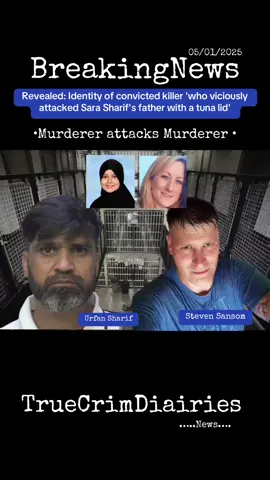 Revealed: Identity of convicted killer 'who viciously attacked Sara Sharif's father with a tuna lid' #CapCut #sarasharif #hmp #crime #crimetok #murderer #uknews #tuna #hmpbelmarsh 