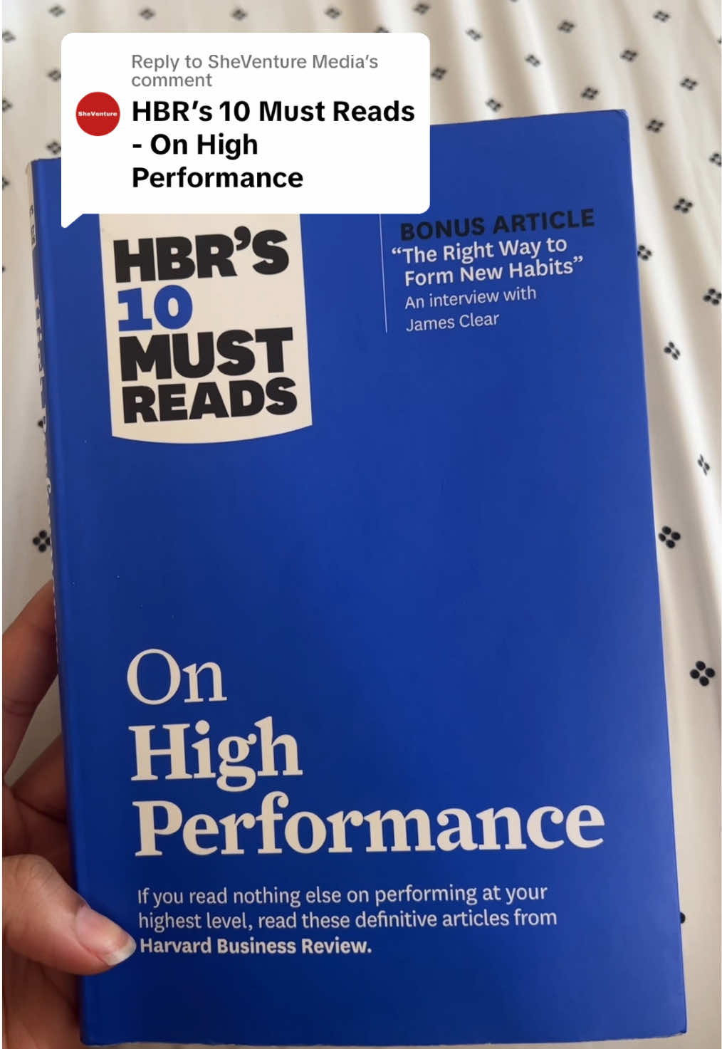 Replying to @SheVenture Media   Since everyone responded positively I wanted share the articles that are changing my life! It’s all in this book.   #successmindset #growthmindset #growth 