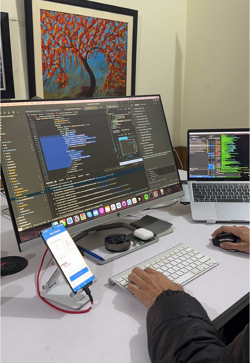 Coding at 3am #dayinmylife #appdesign #appdeveloper #mobileappdevlopment #flutter #iosdeveloper #androiddeveloper #flutterdeveloper 