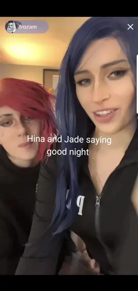 This stream was so good! #hina #jade #wlwtiktok #lesbian #wlwcouple #wlw #lesbiansoftiktok #lesbiancouple @hiinaa.cos @frozam #CapCut 