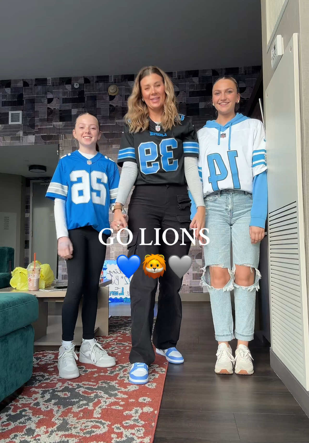Let’s go! 💙🦁🩶 #detroit #detroitlions @Detroit Lions 