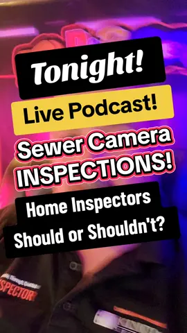 Tonight, live podcast! R2rshow.com at 8:30pm est. I'll be debating Chuck Lambert, he says home inspectors should not do sewer scopes. Tune in to see the rumble! #homeinspection #homeinspector #inspectortok #bigbunchanope #bigbunchofnope #inspector_preston #homeinspectionhorrors #foryourpage #foryou #foryoupage  #fyp #fypシ #fy #fyp #fypシ゚viral #fypage 