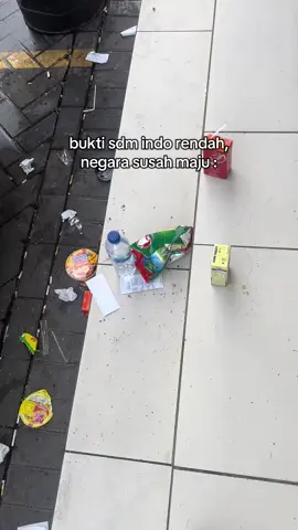 gabisa alesan tempat sampah jauh, deket aja ga buang sampah di tempatnya 🫵🏻