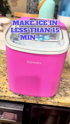 Ice lovers the portable ice maker comes in pink 💕🧊 #icemaker #nuggetice #portableicemaker #ice #newyearnewaura #tiktokshopjumpstartsale #creatorsearchinsights  