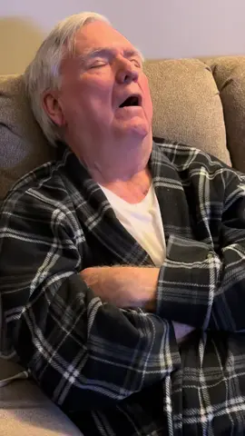 We had many requests for a snoring video. Oddly enough he doesn’t snore much, but he does breathe like Darth Vader. So here you go!  #sleepinggrandpa #nap #sleep #grandpa #darthvader 