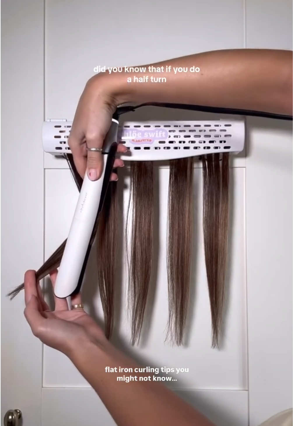 Did you know you can create different types of curls with a hair straightener? 💁🏻‍♀️ @Chlöe Swift Stylist ⚡️ demonstrates four curl styles you can try at home.  Which is your favourite - 1, 2, 3, or 4? #ghdhair #hairtiktok #hairtutorial #hairideas #hairinspo #hairstyles #hairgoals #curlyhair #hairtransformation #hairtok #straightener #smoothhair #shinyhair #healthyhair #hairstyles #creatorsearchinsights #fyp #fypage 