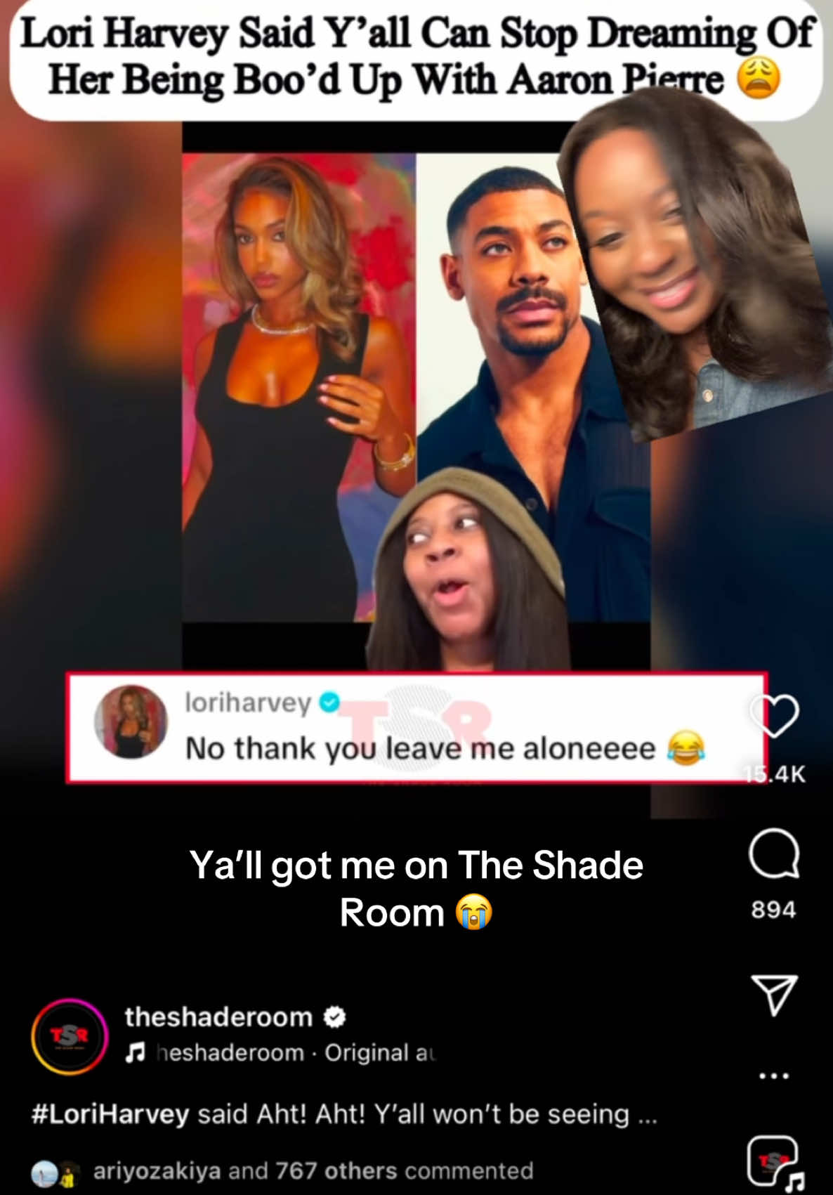 Welp! Not again! lol #theshaderoom 