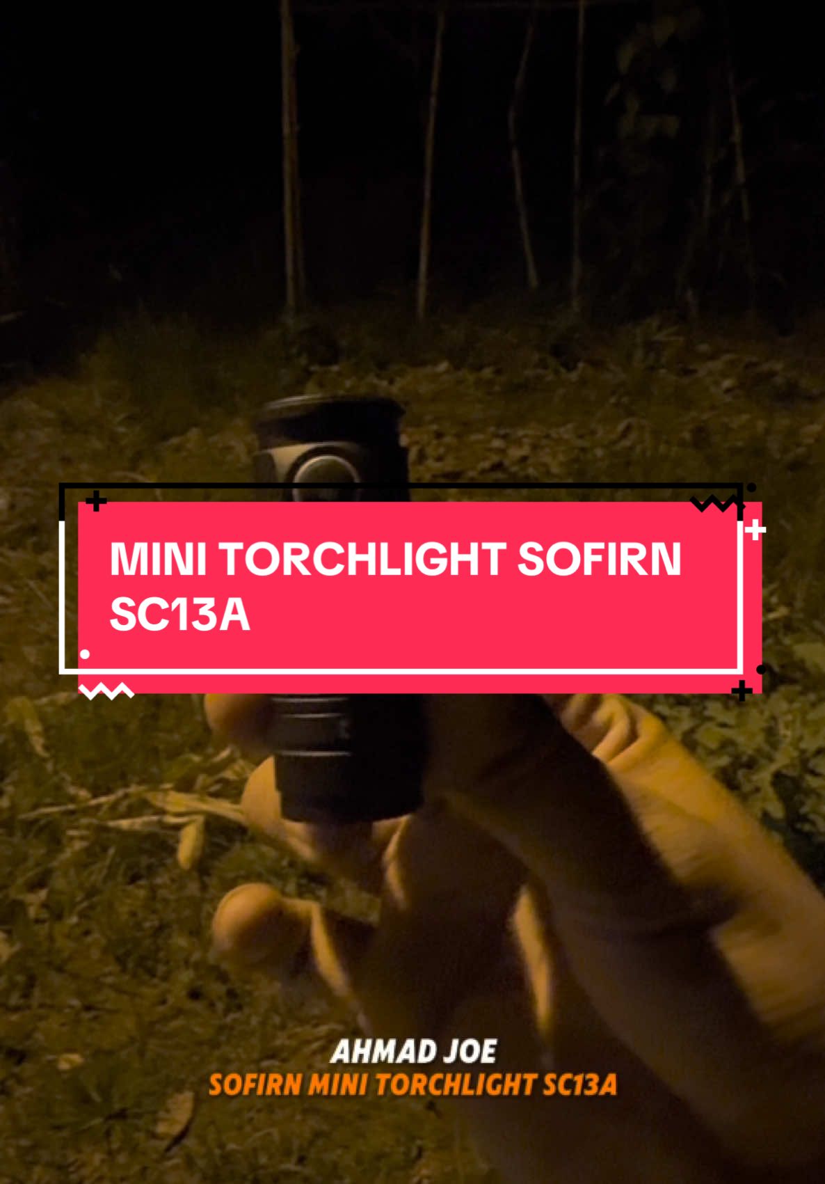 Mini Torchlight Sofirn Sc13a #torchlight #minitorchlight #lampukecemasan #sofirn 