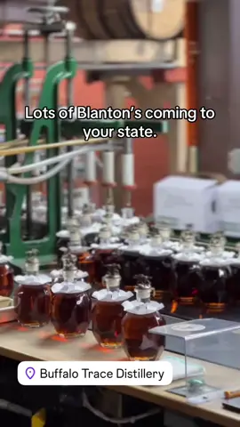 Blanton’s bottling hall #buffalotracedistillery #buffalotrace #blantons #weller #ehtaylor #blantonsbourbon #wellerbourbon #eaglerare #staggir #bourbonhunting #pappyvanwinkle