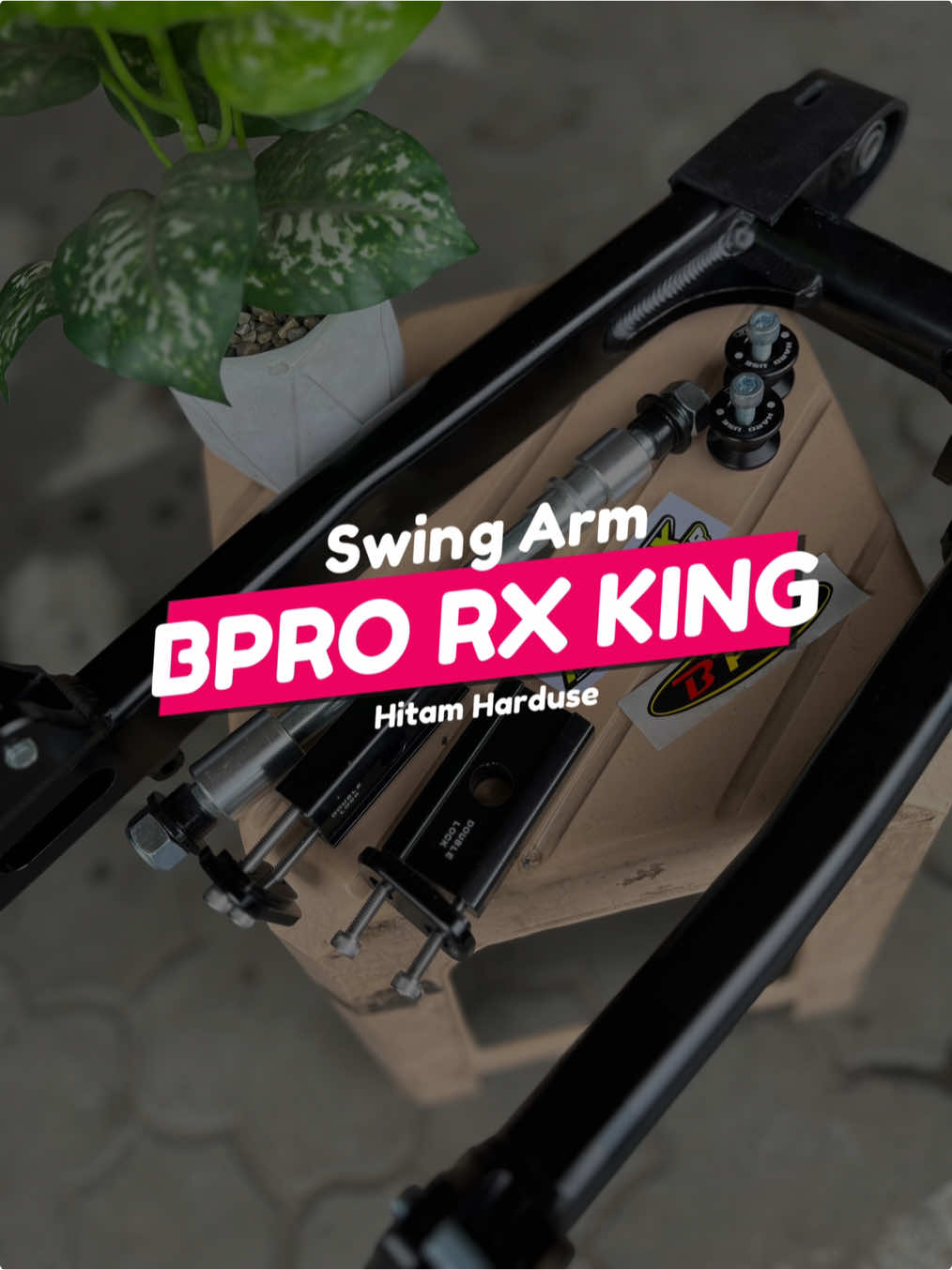 SWING ARM BPRO RX KING HITAM HARD USE ##fyp##asterix##masukberanda##bpro##rxking##rxkingindonesia##rxkingindonesia