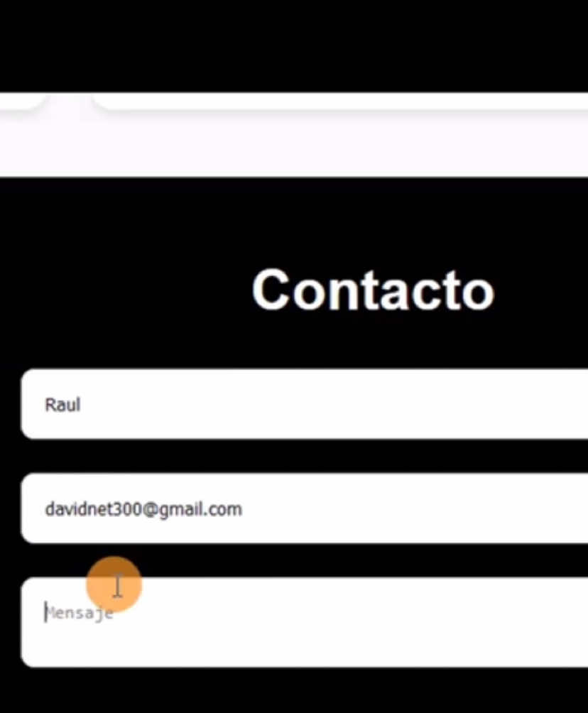 CÓMO CREAR UN FORMULARIO DE CONTACTO PARA PÁGINA WEB #programacion #sitioweb #aprendeprogramacion #desarrolloweb #html #desarrolloweb #paginaweb #programming #backenddeveloper #frontend 