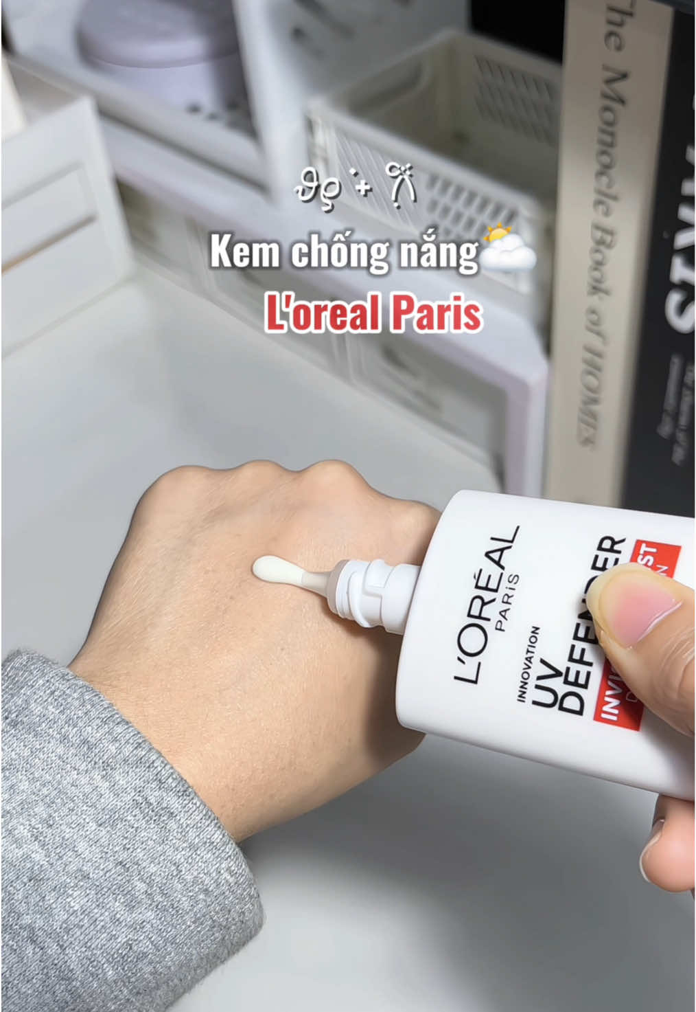 Kem chống nắng quốc dân đây rùi #xuhuong #loreal #kemchongnang #lorealvachdo #kemchongnangloreal #unboxing 