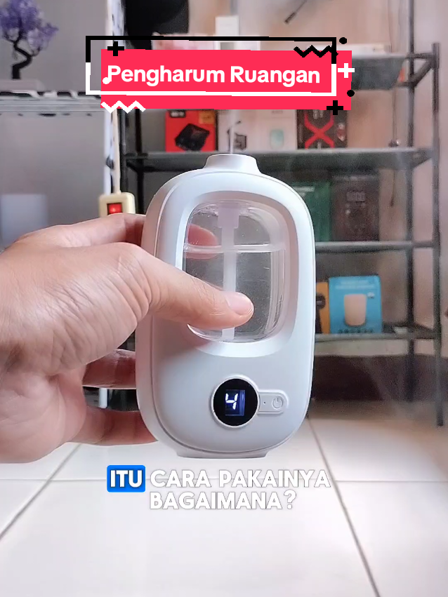 Pengharum Ruangan Portable Mini Air Humidifier Aromatherapy Diffuser #pengharumruangan #aromatherapy #humidifier #diffuser #fyp #wibgajian 