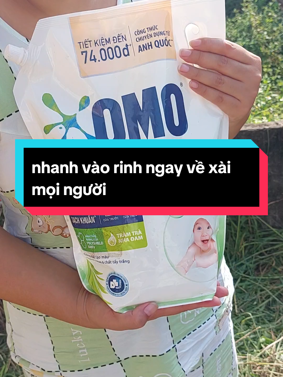 nước giặt Omo matic cho quần áo bé yêu thơm dịu nhẹ sạch khuẩn #shopmevabe020294 #nuocgiatomomatic#samtetbaovui 