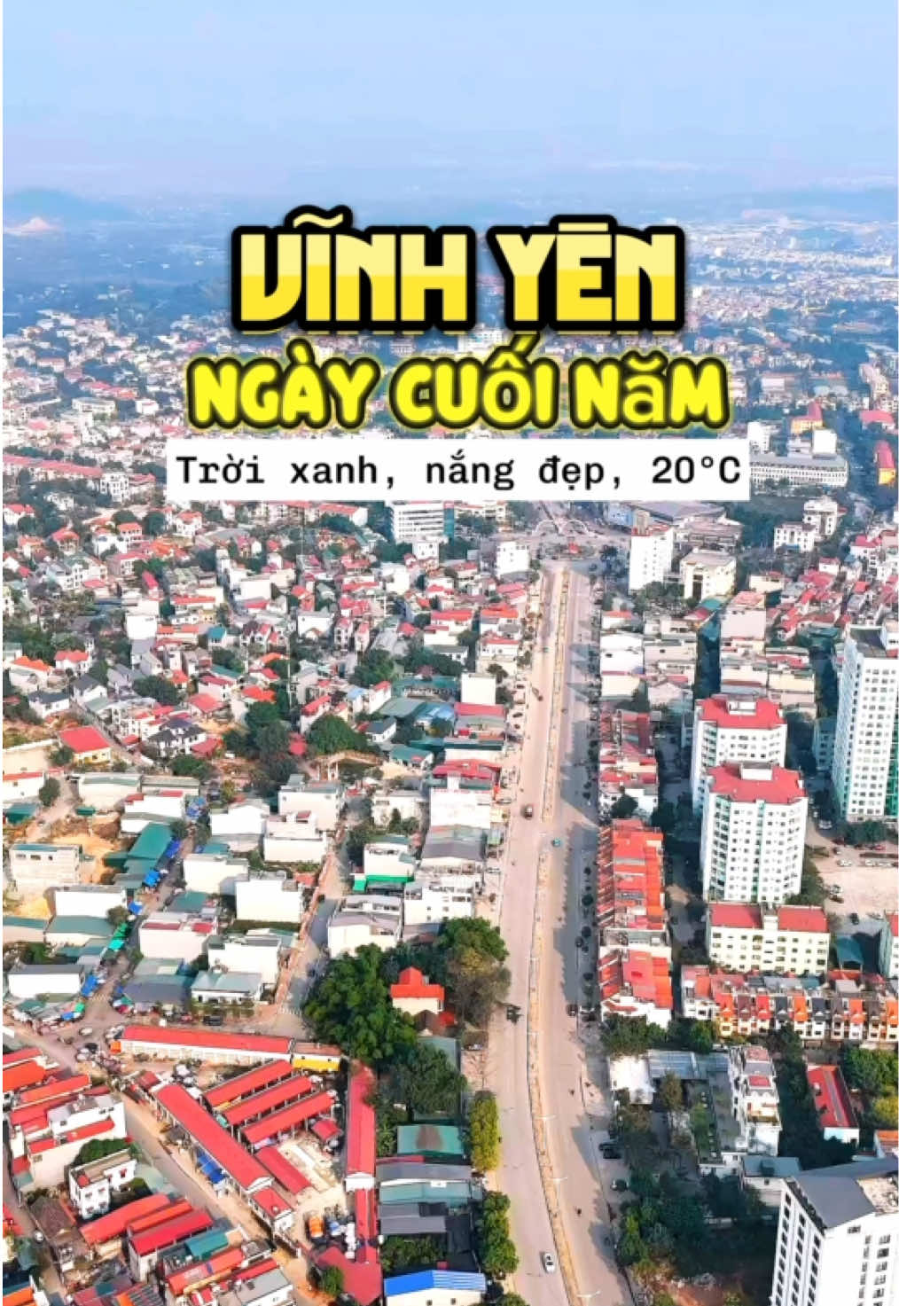 Thành phố tôi yêu những ngày cuối năm, ngày hopm nay của bạn thế nào ? #vinhphuc #langthangvinhphuc #vinhphucnews #vinhyen 