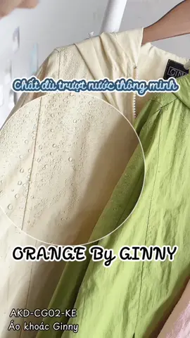 Áo khoác dù Orange gam màu siêu yêu✨Diện Tết nhẹ nhàng🧧#aokhoacchongnang #aokhoacnu #aokhoacginny #hangthoitrang #aokhoacdu2lop #aokhoacukemchongnang2lop #MuaTaiTikTokShop #Ginhouse #aokhoacdu #aokhoactruotnuoc 