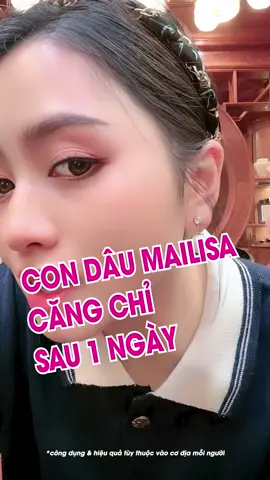 Mailisa hì con dâu Mai là bé Mỹ Duyên đích thân thực hiện dịch vụ căng da mặt siết cơ bằng chỉ trẻ hóa gương mặt với 50 sợi chỉ. Người thật việc thật, cả nhà theo dõi video sẽ thấy dù con dâu Mai mới căng da mặt tại Mailisa được 1 ngày nhưng không hề sưng bầm tím, không để lại tì vết gì bởi vì đây là phương pháp tiên tiến hiện đại độc quyền tại Mailisa sử dụng loại chỉ cố định 2 lớp gai song hành tốt nhất trên thế giới. Phương pháp này giúp siết cơ căng da và căn chỉnh khuôn mặt, loại bỏ rãnh cười sâu khoảng 80%, kéo dàn trải túi mỡ gò má cao làm cho má sau không bị hóp, kéo nâng cơ viền hàm, cơ nọng cằm làm cho khuôn mặt thon gọn, tạo hàm Vline, kéo cơ chảy xệ và tái định hình các mô dưới da giúp khuôn mặt trẻ trung xinh đẹp, thon gọn hơn. Đặc biệt, phương pháp căng da mặt siết cơ bằng chỉ tại Mailisa còn hỗ trợ làm trắng, căng mịn da nhờ trong sợi chỉ có thành phần Vitamin C và Glutathione. Căng da mặt siết cơ tại Mailisa, căng xong một cái là thấy hiệu quả ngay tại chỗ, da căng luôn, sau đó da mặt ngày càng đẹp lên mà không bị lục sục, gồ ghề như những phương pháp thông thường trên thị trường. Chương trình Khuyến Mãi Lớn Mua 1 Tặng 1, 1 sợi chỉ giá 1 triệu được tặng thêm 1 sợi vậy nên các chị em nào đang gặp tình trạng da nhăn nheo và chảy xệ trên khuôn mặt thì hãy Inbox hoặc bình luận để được THẨM MỸ VIỆN MAILISA tư vấn kỹ trước khi làm nhé. #tmvmailisa #cangdamat #cangdamatbangchi #cangdamattoanphan #mailisacangdamat #pttm #beauty #lamdep #thammy #cangda #xuhuongtiktok #trending #facelift #mailisagroup