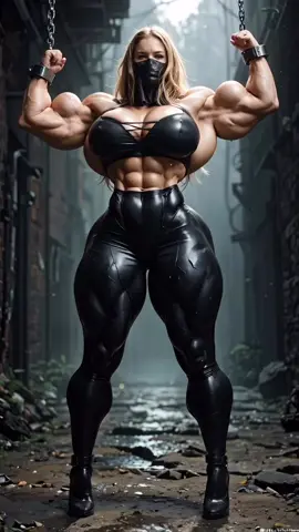 Breaking free! #muscle #musclegirl #femalemuscle #chain