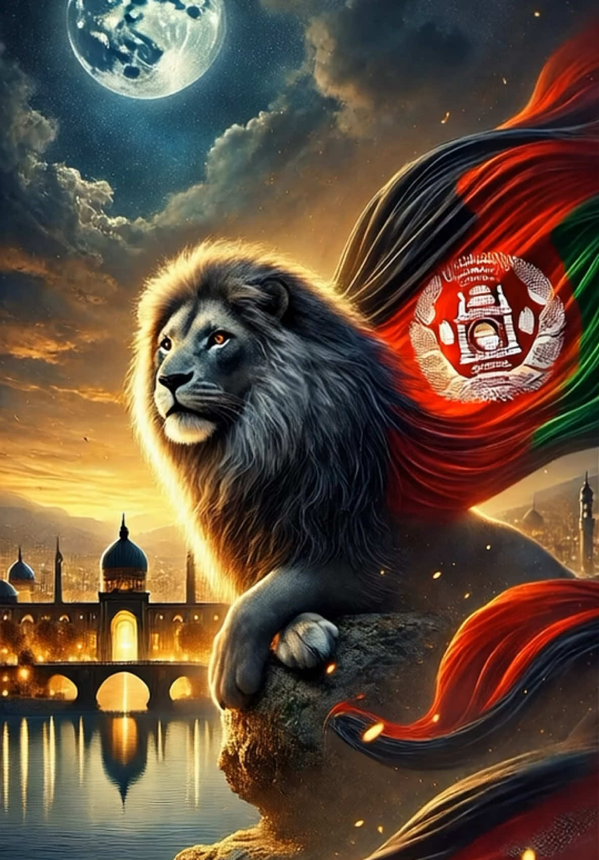 AFG Lion #lion #livewallpaper #2025 #4k #fyp #epic #livephoto #ariavision 