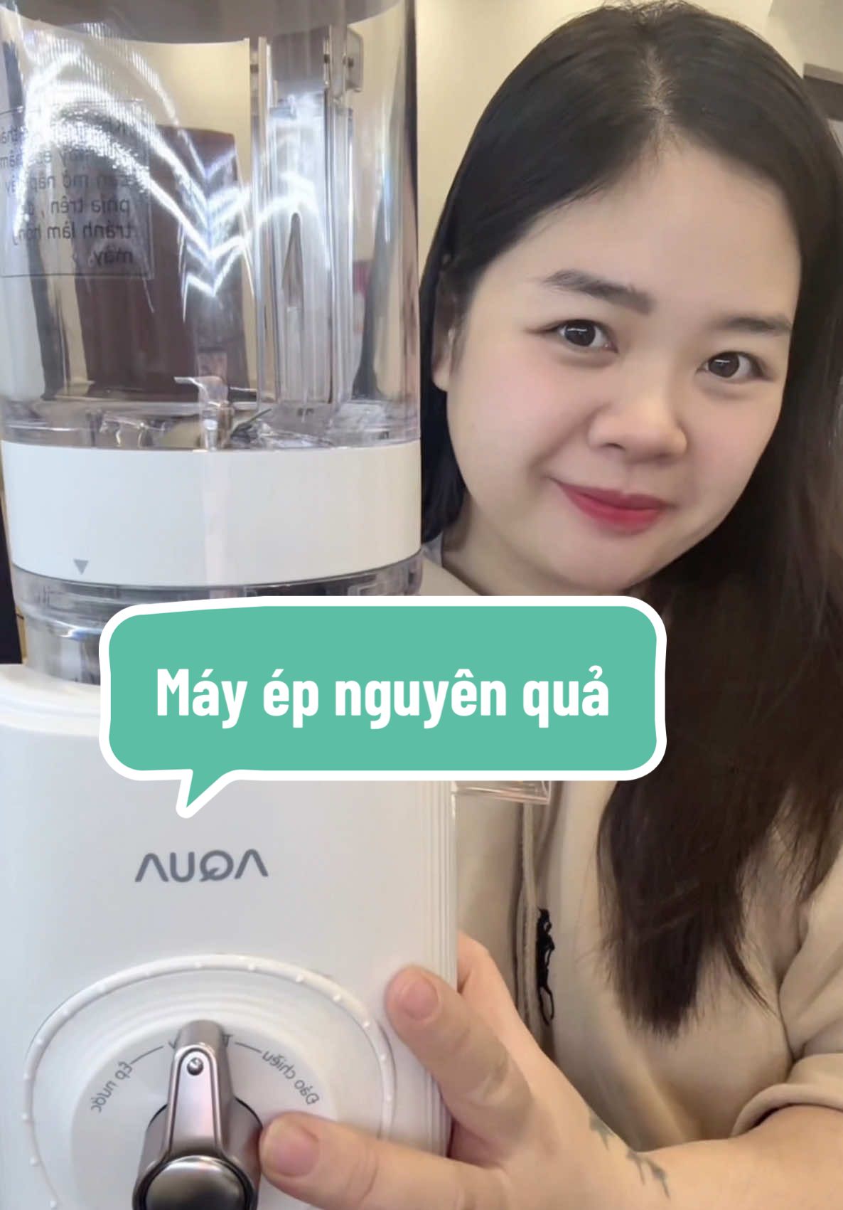 Thời tiết hanh khô, mỗi ngày bổ sung ly nước ép tăng cường vitamin, da dẻ láng mịn đón tết nào chị em ơiii !!#mesausoc #mayepcham#mayepnguyenqua#aqua #nuocep#viral 