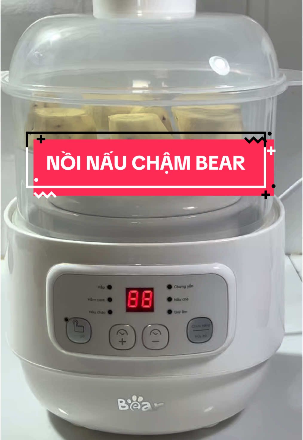 Lại một món ăn vô cùng bổ dưỡng cùng Bear nàooo #TetcungBear #bearvietnamofficial #noinaucham