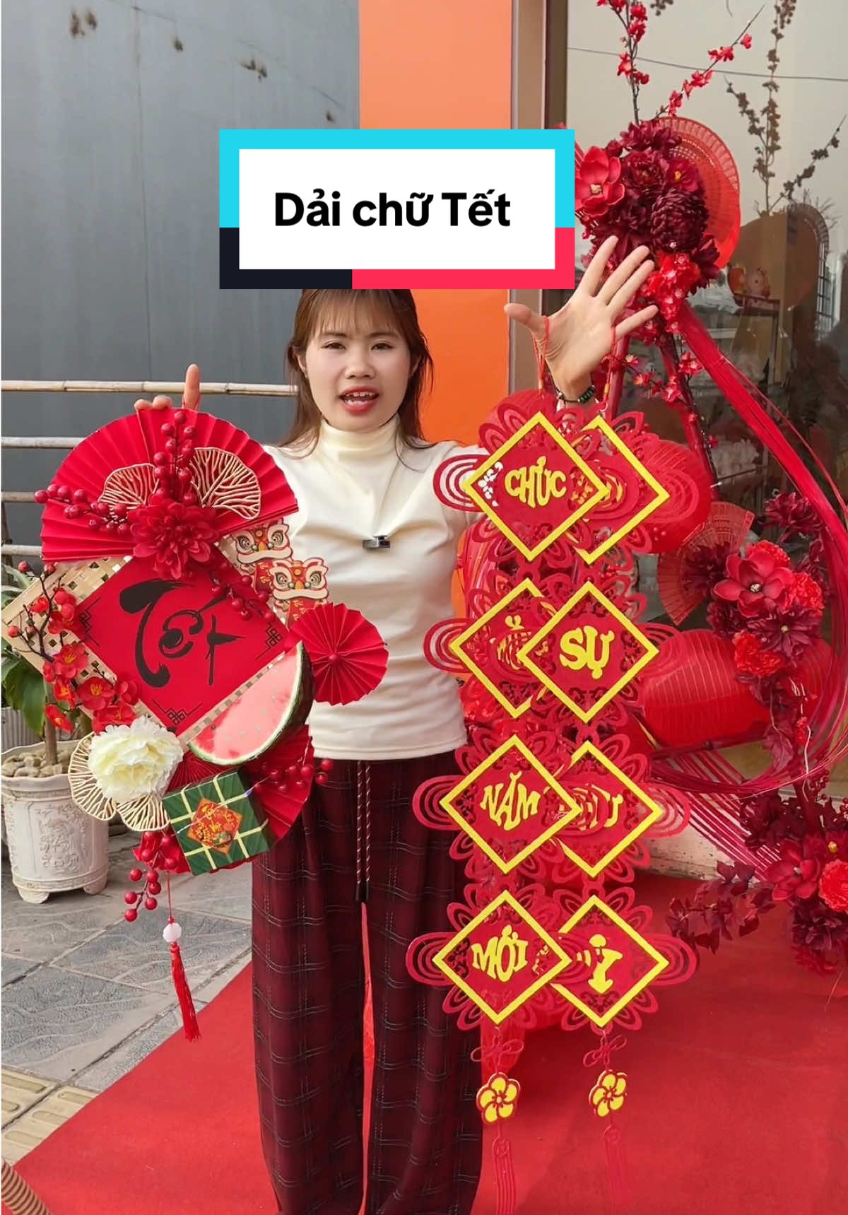 Trả lời @Phương Dung sét Tết trang trí nhà cửa vừa đẹp vừa rẻ #buithituoi1197 #decortet #tet2025 #trangtritet 