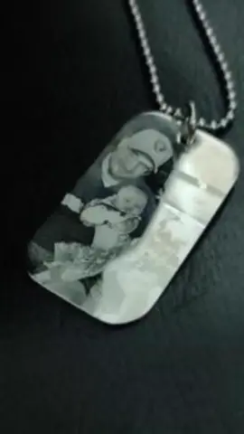 Turn Photos into Timeless Keepsakes with the Custom Photo Dog Tag Necklace. Create yours at bit.ly/belle-fever #fyp #PhotoDogTag #PersonalisedJewellery #MemorableMoments