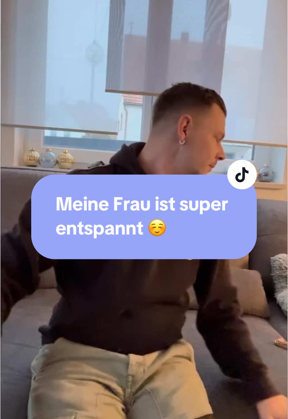 Voll die entspannte Frau 🤣 #comedyvideo #couplecomdey #lustigevideos #fyp #lustig #eheleben #humor #typischmann #fyp #videoviral 