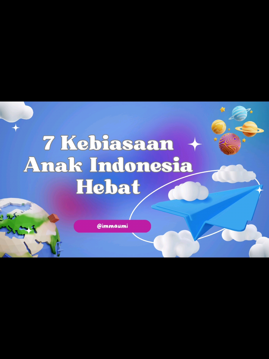 lagu 7 kebiasaan anak Indonesia hebat #tujuhkebiasaananakindonesiahebat #lagu 
