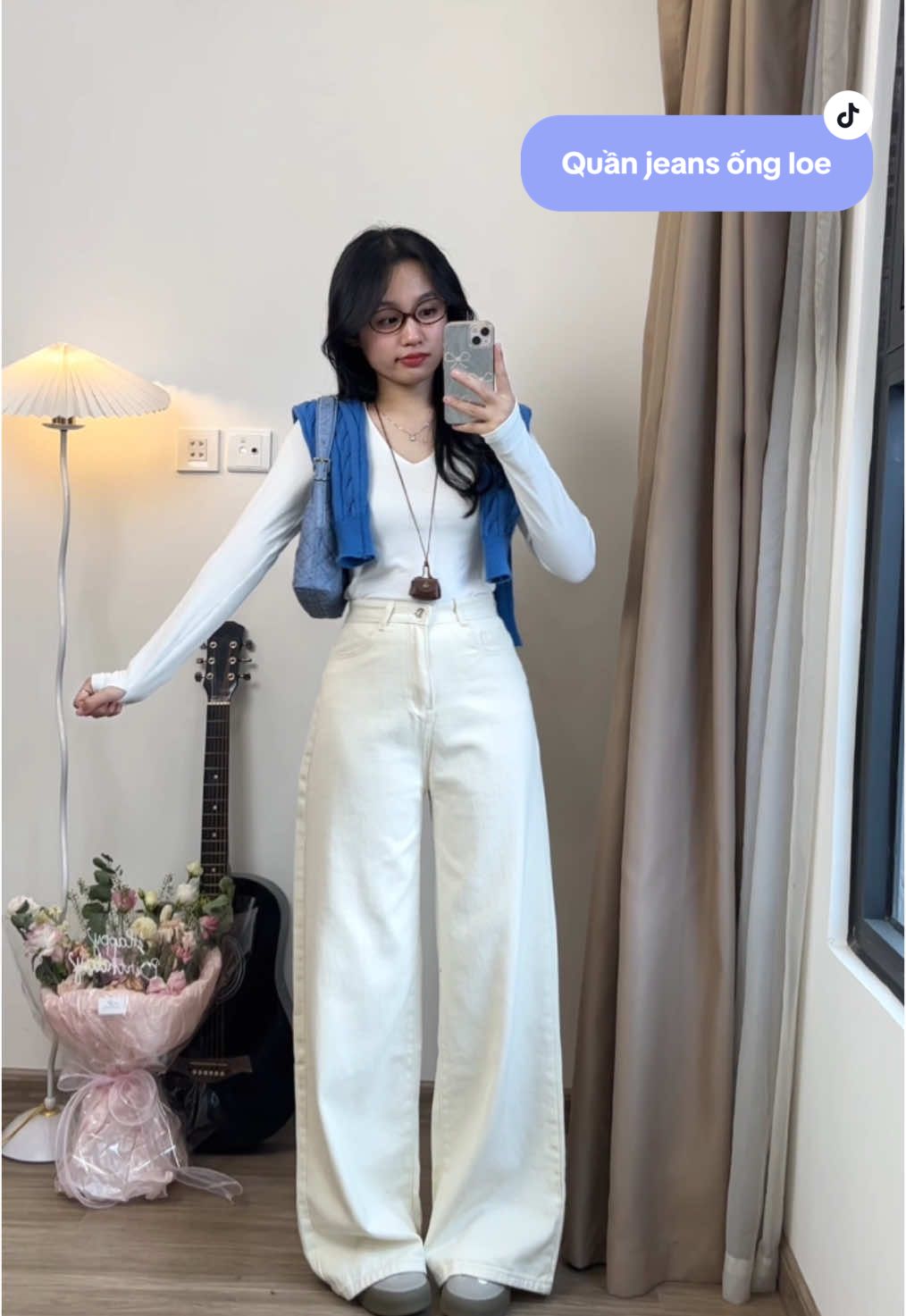 Về them màu kem cho mấy nàng diện tiết rùi nhó #xuhuong #fyb #retrostyle 
