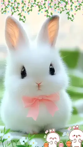 Lovely Cute Bunny🐰 #rabbits #rabbitsoftiktok #cuterabbit #fyp#ai  #foryoupage❤️❤️ #viral_video 