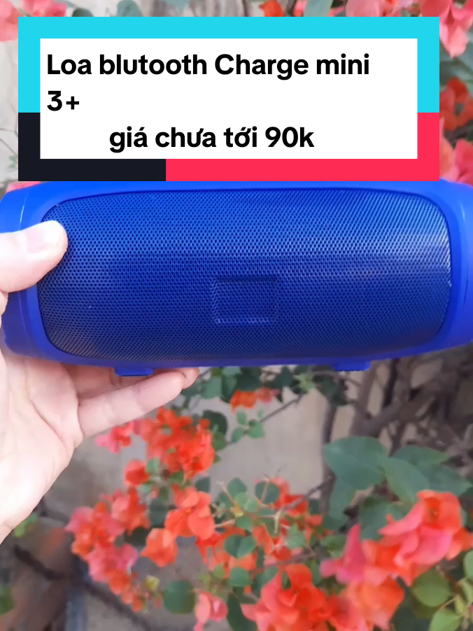 Loa bluetooth Charge mini 3+ giá chưa tới 90k#KhuongOlivia #loabluetoothnghenhac#loakhongday 
