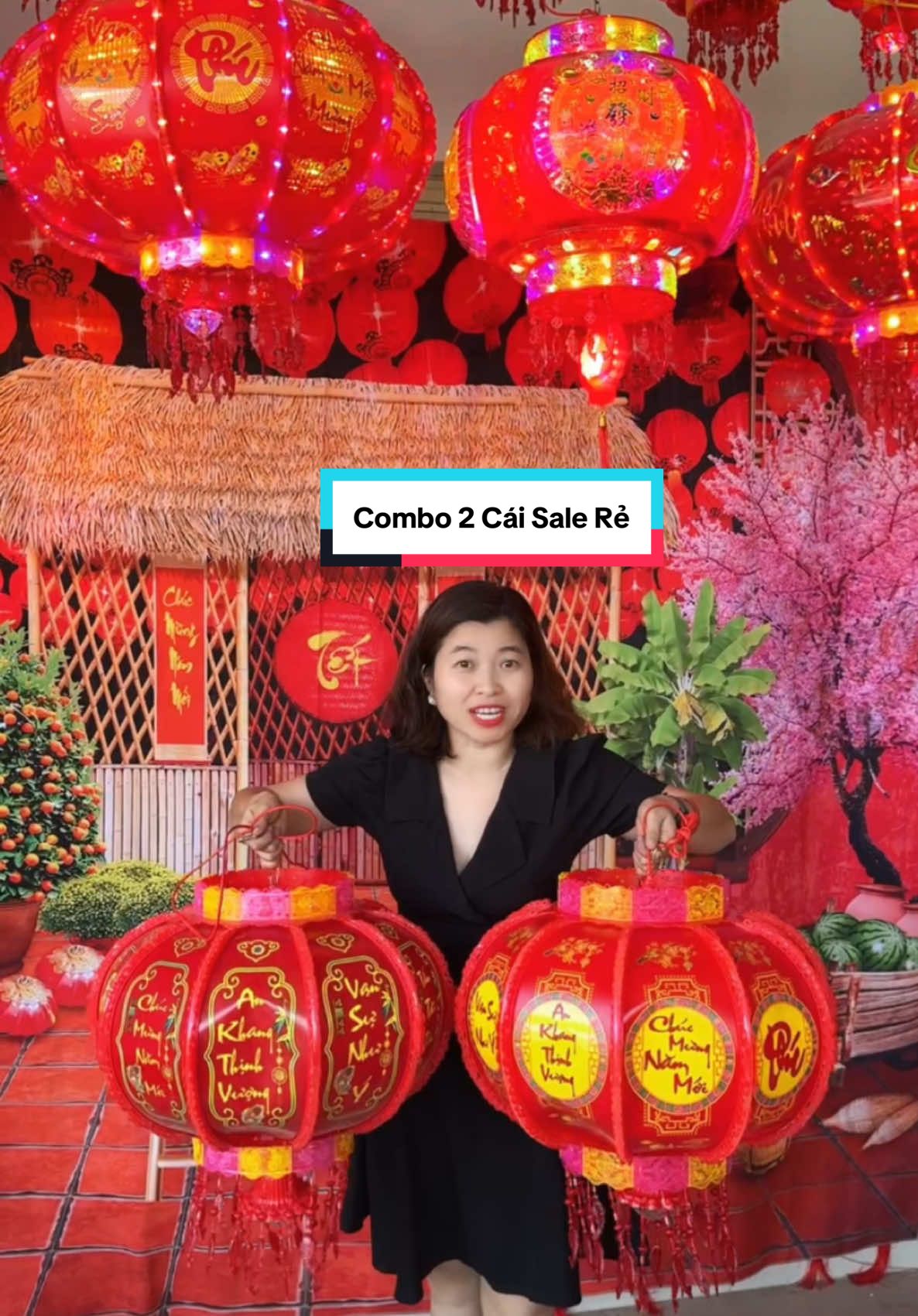 Combo 2 Cái Đèn Lồng Điện #xuhuong #denlongdien #denlongdienxoay360 #dienmayquanghoa37 