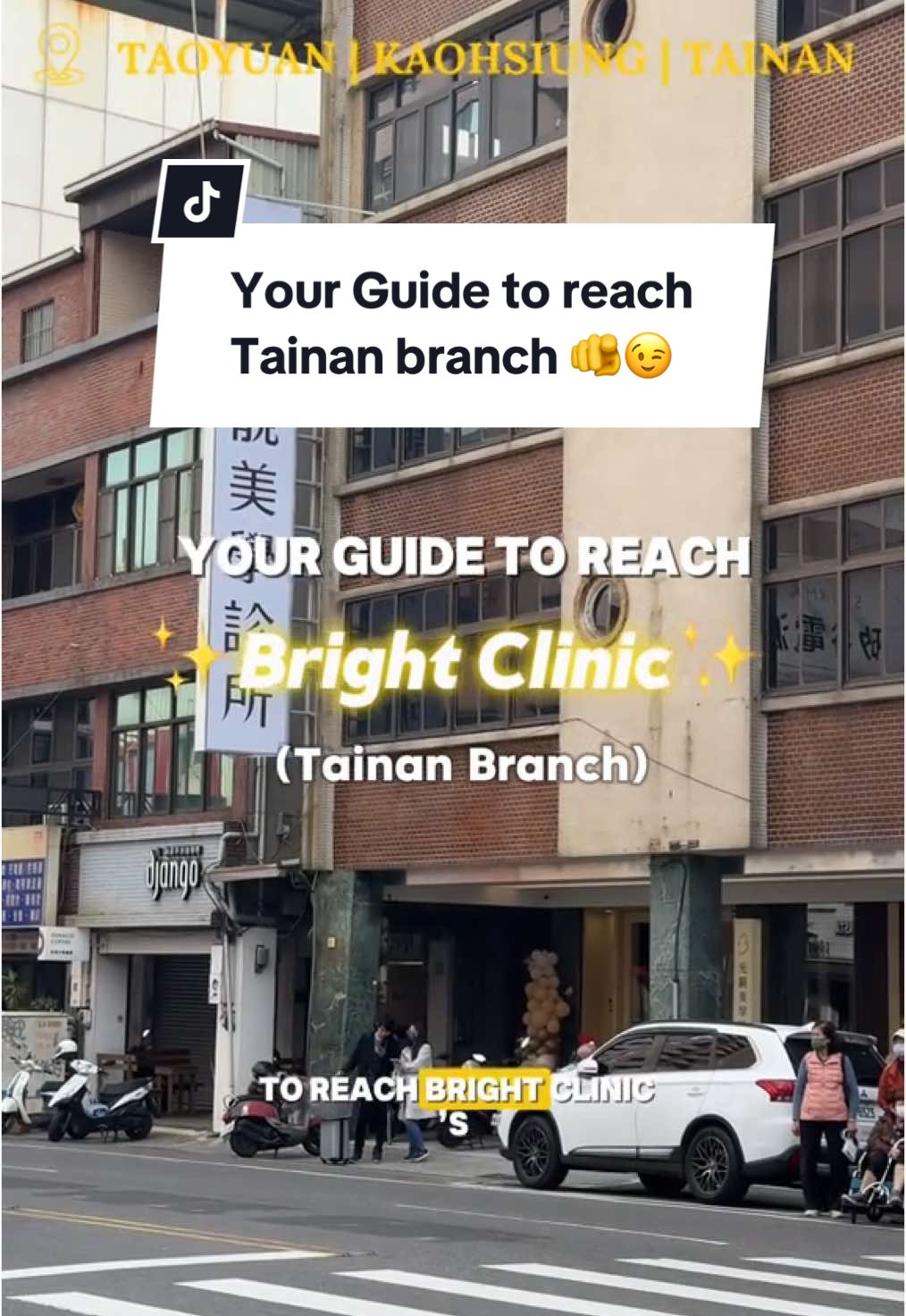 This is your guide to reach Tainan Bright Space Clinic branch! 🫣Stay tuned for the room tour 😉This clinic’s design is unmatched #beautyclinicintaiwan #pinoyclinictaiwan #pinoytaiwan #kaohsiungclinic #taoyuanclinic #ofwtaiwan🇹🇼🇵🇭 #pinayintaiwan🇵🇭🇹🇼 #ofwtaiwan #taiwanfactoryworker #whiteningiv #glutadrips #facialtreatment #picolaser #whiteheads #scars #intimatecare #hairremoval #botox #mesolipo #nosethread #hikonose #filipinaintaiwan #englishteacherintaiwan #pinoytiktoktaiwan🇹🇼🇵🇭 #pinoytaiwantiktokers🇵🇭🇹🇼 #brightclinic