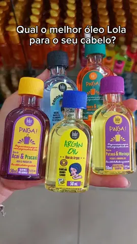 Descubra o óleo perfeito para o seu cabelo! ✨️ #vialuacosmeticos #oleocapilar #lolacosmetics 