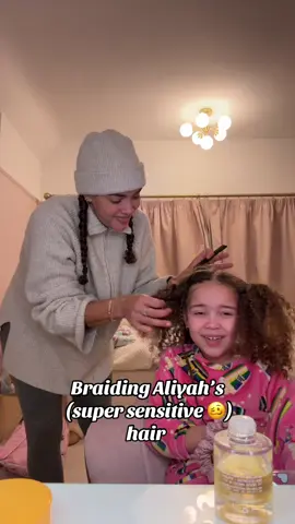 😂 I gave up after 2 braids…. #fyp #braidinghair 
