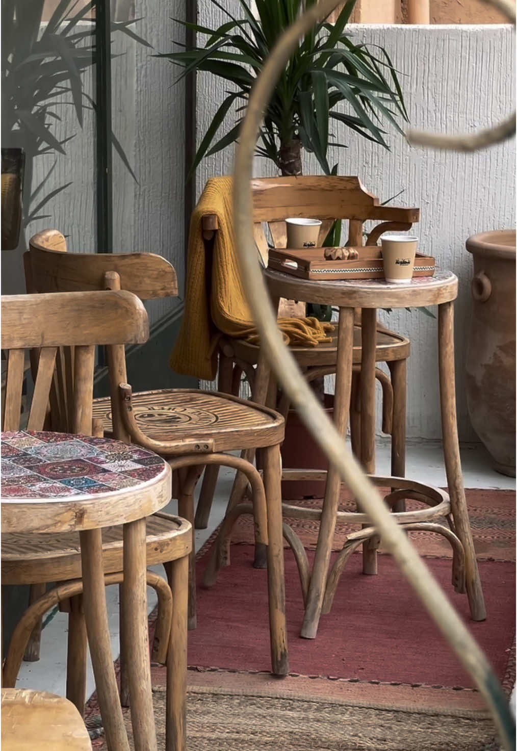 تجربة مُختلفه بمكان مختلف🧡 #explore #qassim #قهوه_مختصه #fyp #اكسبلور #بلكونه 