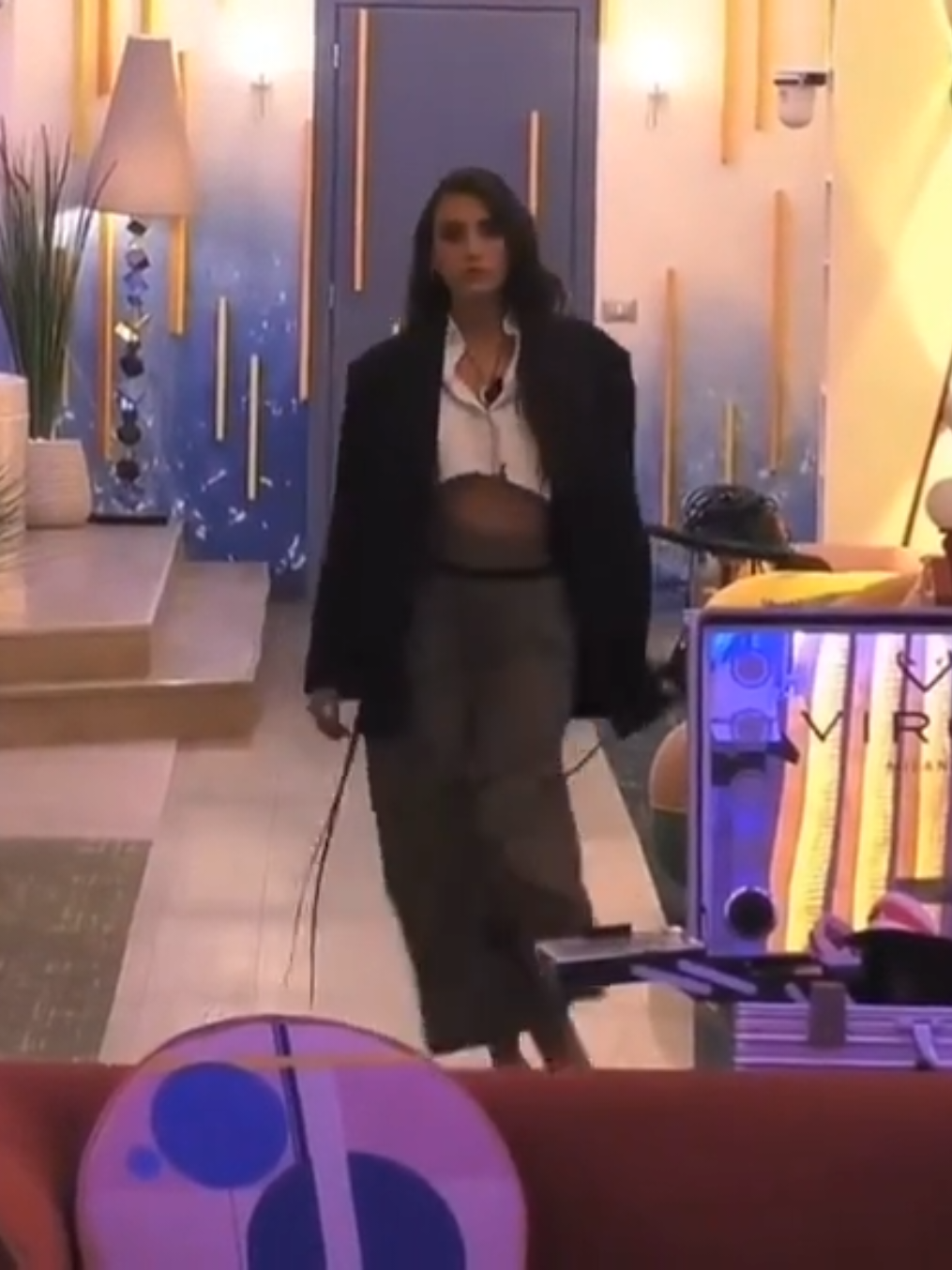 Zeudi desfilando.   #zelena #gf