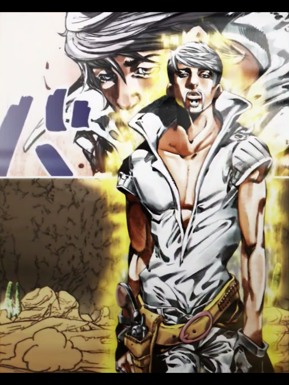 lazy editing  #mandom #gyrozeppeli #steelballrun #jojos #mangaedit #tserridnich 